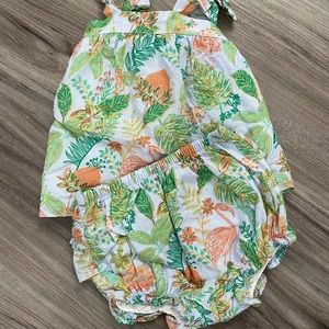 COPY - Janie & Jack tropical two piece outfit